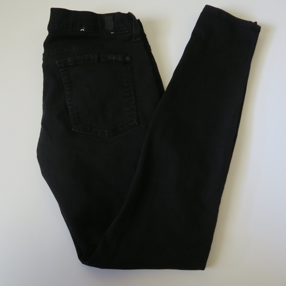 7 For All Mankind Denim - 🌴 7 FOR ALL MANKIND 7FAM Black Skinny Jeans